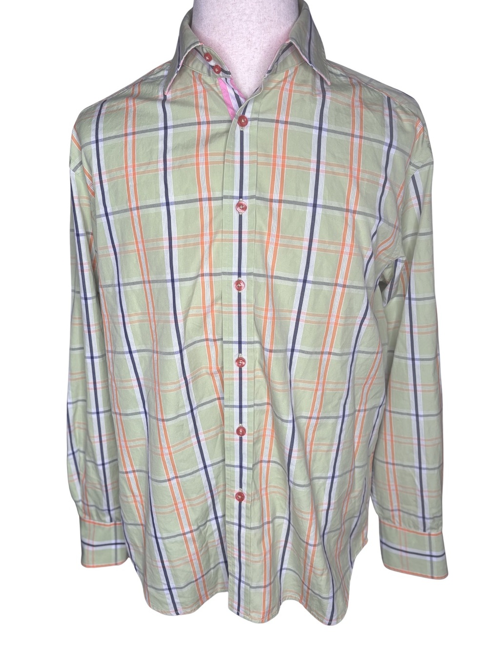 Robert Graham Plaid Button-Down Shirt - Picture 2 of 6